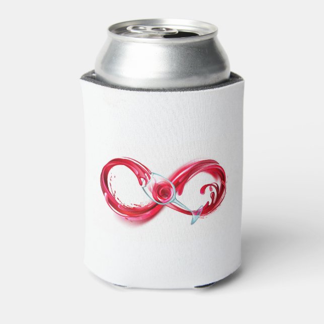 Infinity with Red Wine Can Cooler (Can Back)