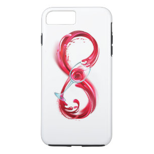 Infinity with Red Wine Case-Mate iPhone Case