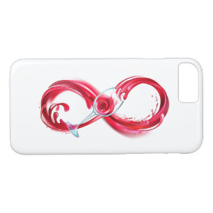 Infinity with Red Wine Case-Mate iPhone Case