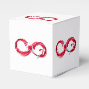Infinity with Red Wine Favour Box