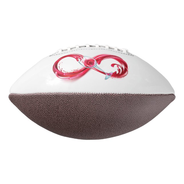 Infinity with Red Wine Football (Rotated 270)