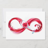 Infinity with Red Wine