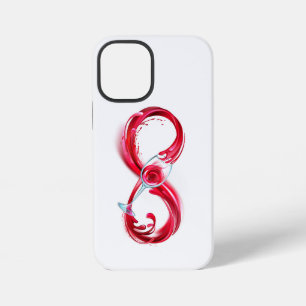 Infinity with Red Wine iPhone 12 Mini Case