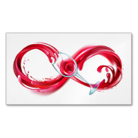Infinity with Red Wine
