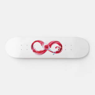 Infinity with Red Wine Skateboard