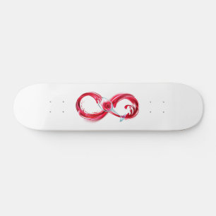 Infinity with Red Wine Skateboard