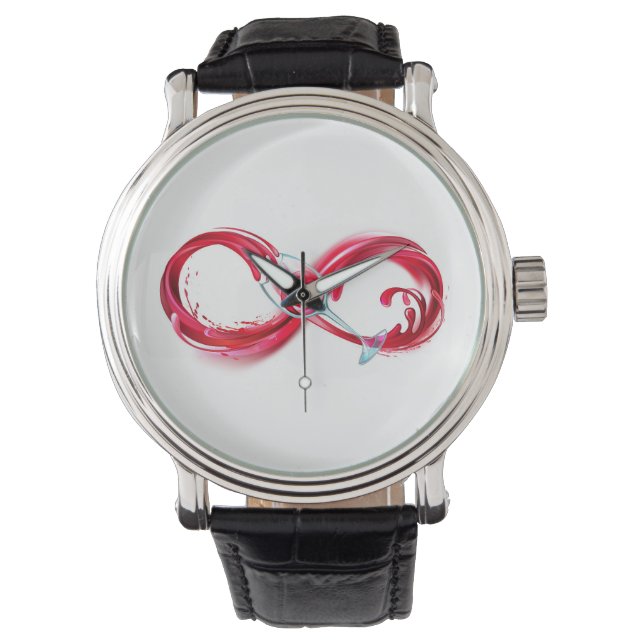 Infinity with Red Wine Watch (Front)