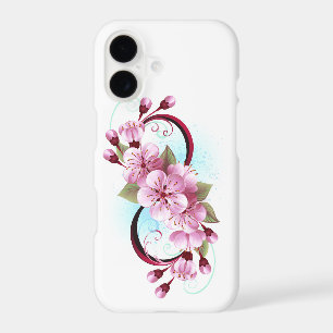 Infinity with Sakura Blossom Flowers