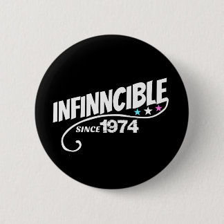 Infinncible 6 Cm Round Badge
