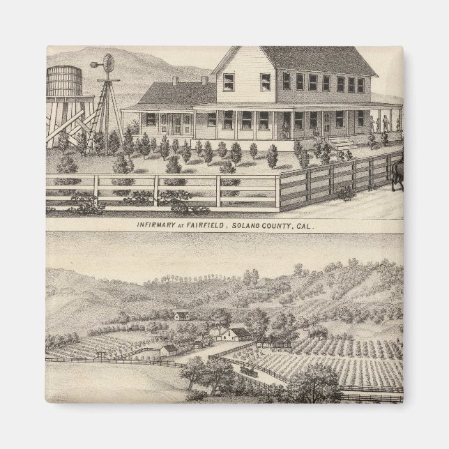 Infirmary, residences magnet (Front)