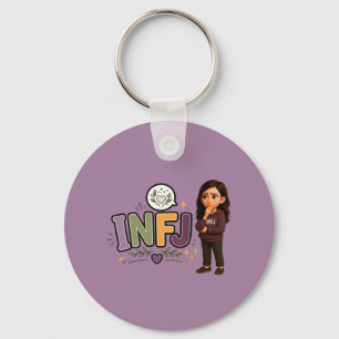 INFJ — The Guardian of Ideas Key Ring