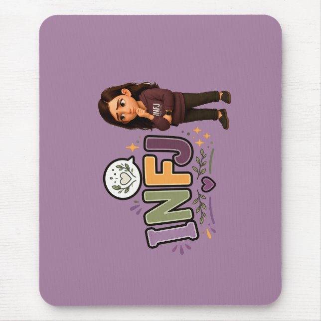 INFJ — The Guardian of Ideas Mouse Pad (Front)