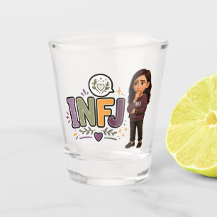 INFJ — The Guardian of Ideas Shot Glass
