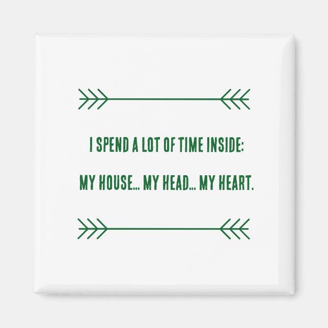 INFJ Vibes Magnet (Front)