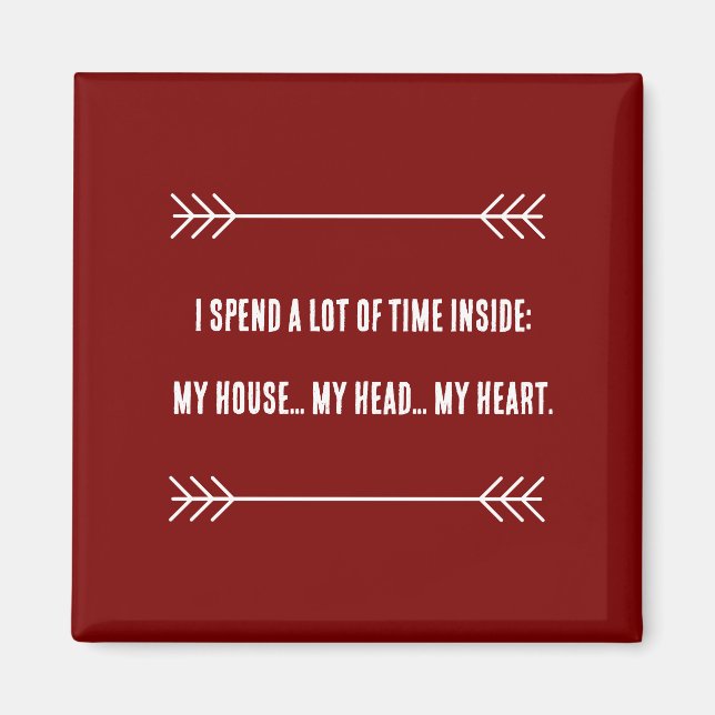 INFJ Vibes Magnet (Front)