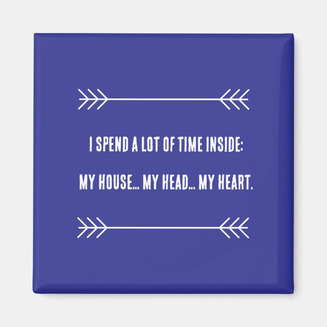 INFJ Vibes Magnet (Front)