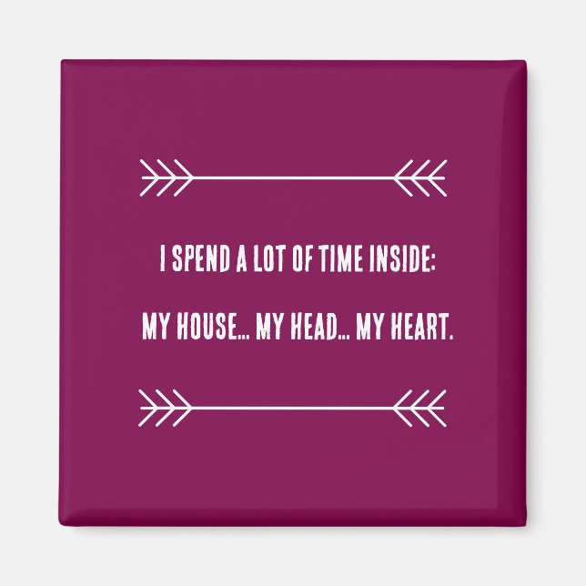 INFJ Vibes Magnet (Front)