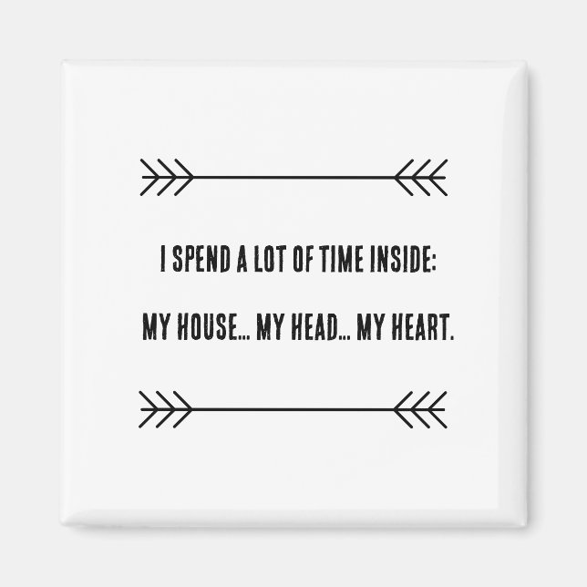 INFJ Vibes Magnet (Front)