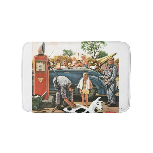 Inflating Beach Toy Bath Mat (Front)