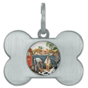 Inflating Beach Toy Pet Tag