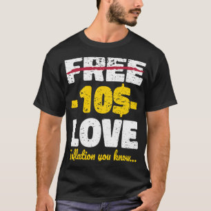 Inflation Hippie Free Love T-Shirt