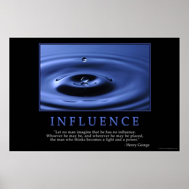 Influence Poster (Front)