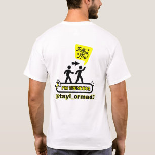 INFLUENCE YOU, Social Media Two-sided Unisex Men's T-Shirt