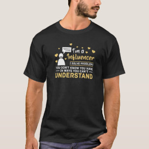 Influencer Content Creator Social Media Specialist T-Shirt