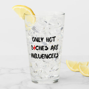 Influencer Gift Vintage Funny Trendsetter Glass