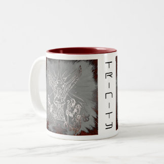 Influential Christmas Maze - Trinity Two-Tone Cof Coffee Mug