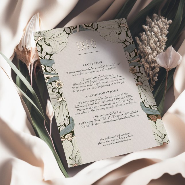Info & Details Vintage Victorian Floral Wedding (Creator Uploaded)