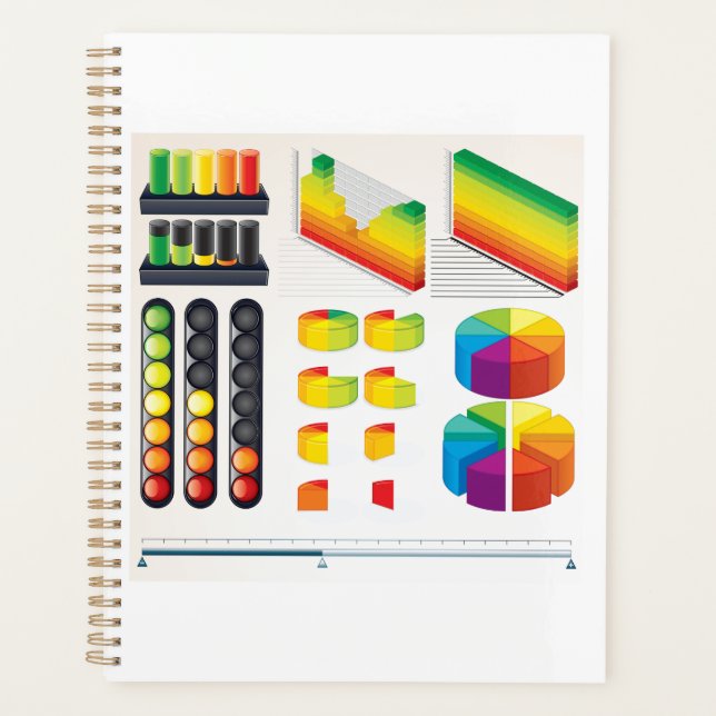 Infographic Elements and Data Visualization Planner (Front)