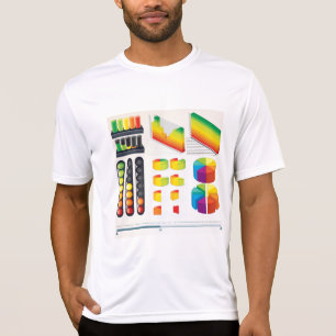 Infographic Elements and Data Visualization T-Shirt