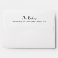 Informal Casual Handwritten Script White