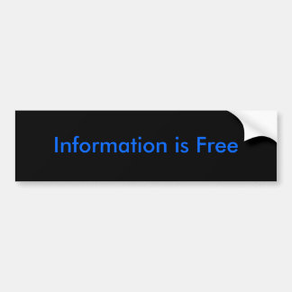 Information is Free Sticker