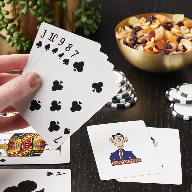 Information Officer Professional Clerk Playing Cards (Creator Uploaded)