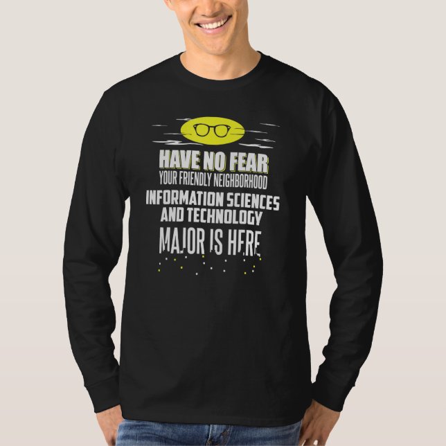 Information Sciences And Technology Major Design H T-Shirt (Front)
