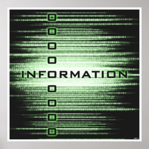 Information Text Design Poster