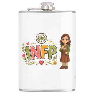 INFP — The Creative Dreamer Hip Flask