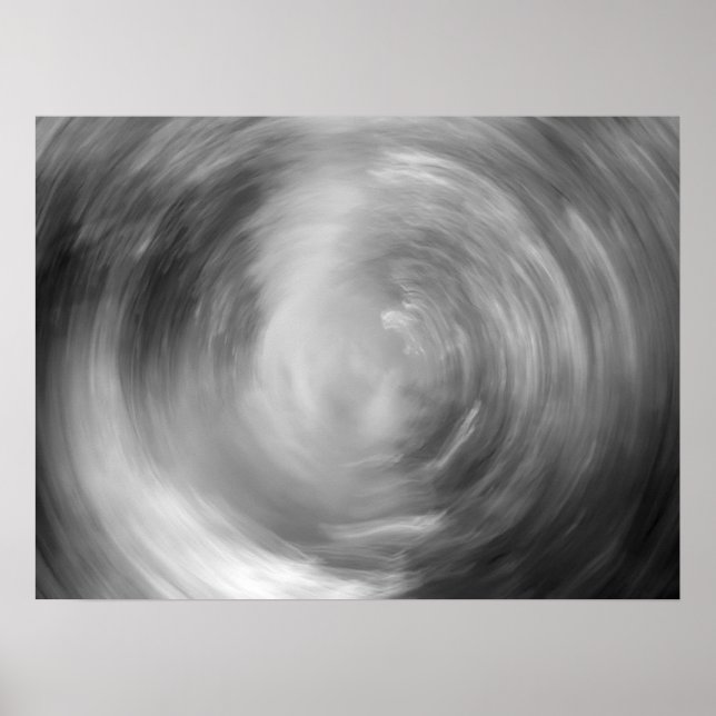 Infrared abstract swirl poster (Front)