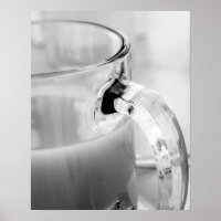 Infrared, Black & White,cup, glass, coffee,