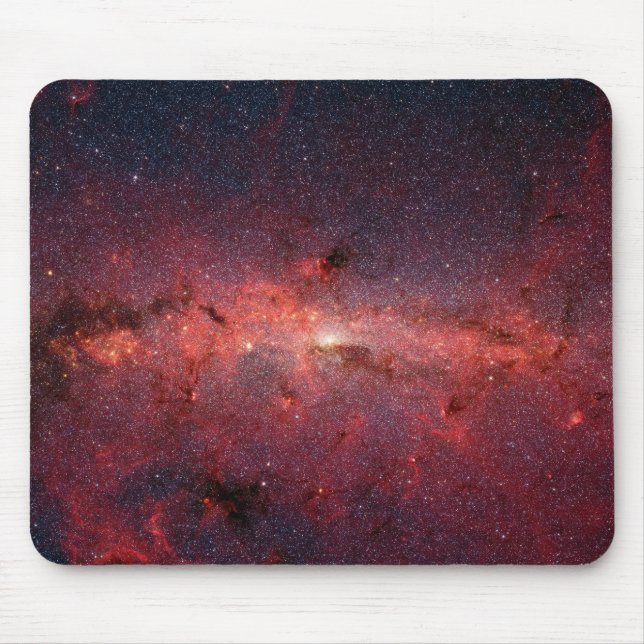 Infrared Image of the Milky Way Galaxy Mouse Pad (Front)