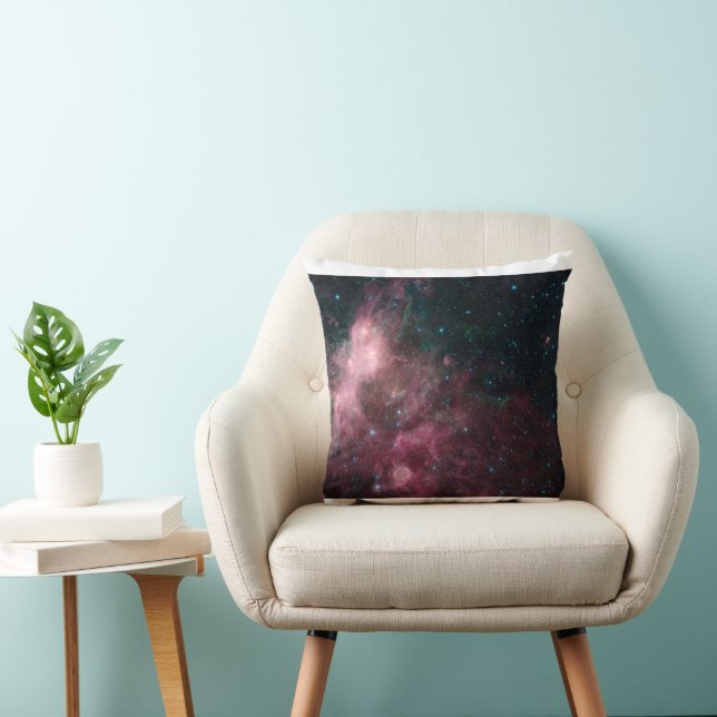 Infrared View Showing The Birth And Death Of Stars Cushion (Chair)