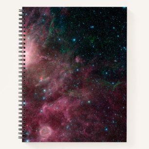 Infrared View Showing The Birth And Death Of Stars Notebook