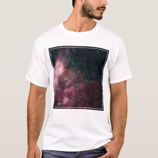 Infrared View Showing The Birth And Death Of Stars T-Shirt (Front)