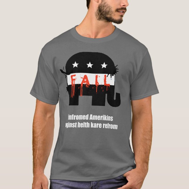 infromed amerikins aginst helth kare refrom T-Shirt (Front)