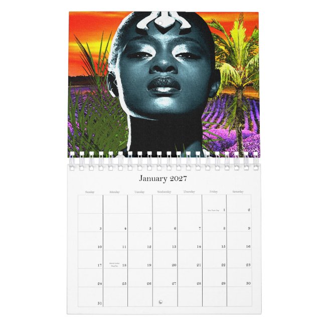 “Infuse Your Space with African Pride” Calendar (Jan 2027)