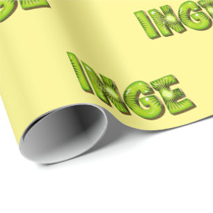 Inge Kiwi Fruit Gift Paper