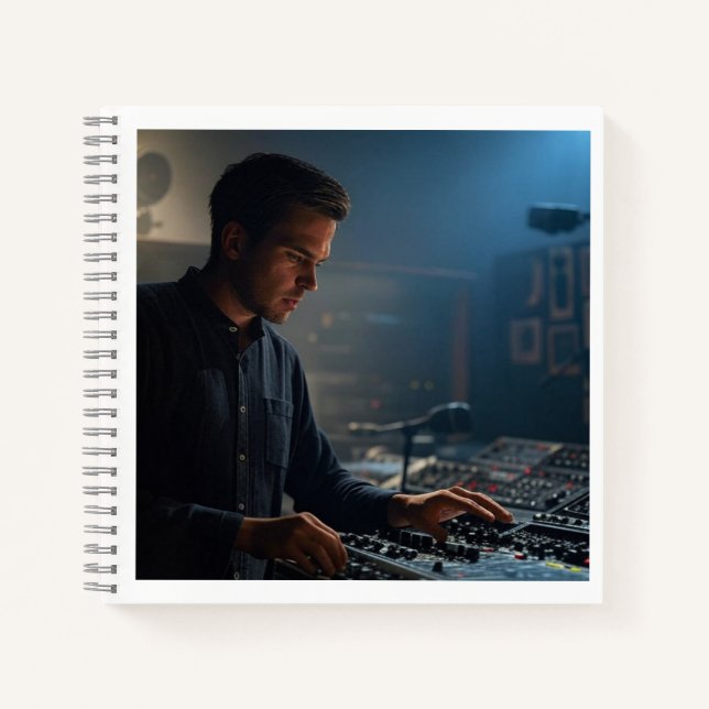 Ingenieria en sonido notebook (Front)