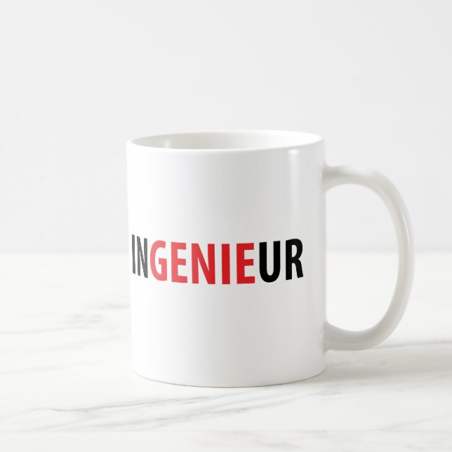 Ingenieur Genie icon Coffee Mug (Right)